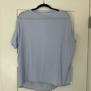 Lululemon Back In Action Short Sleeve Light Purple